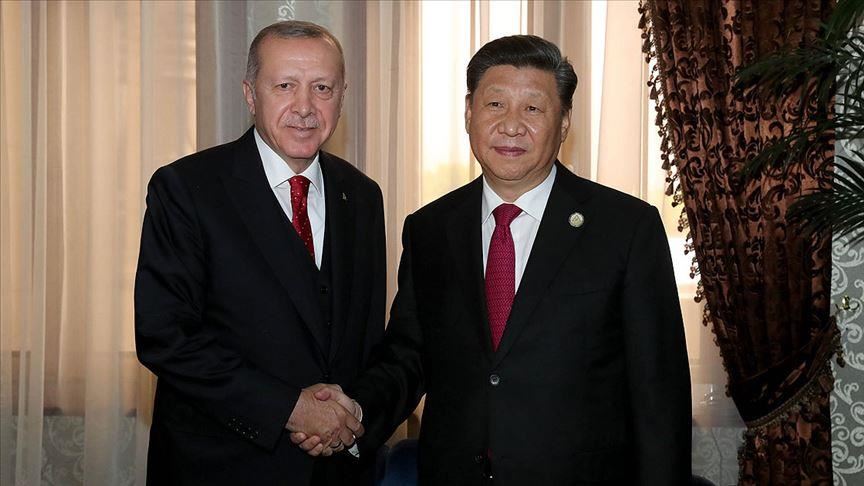 Turkey’s president praises ties with China