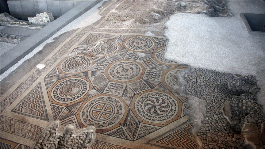 Turkey: Massive intact mosaic to go on show 