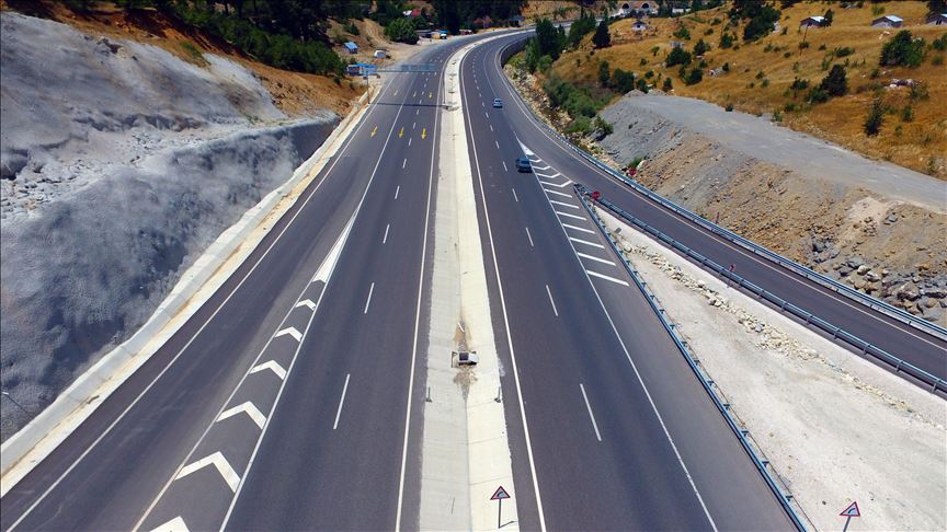 مراحل پایانی ساخت بزرگراه قهرمان ماراش-کایسری