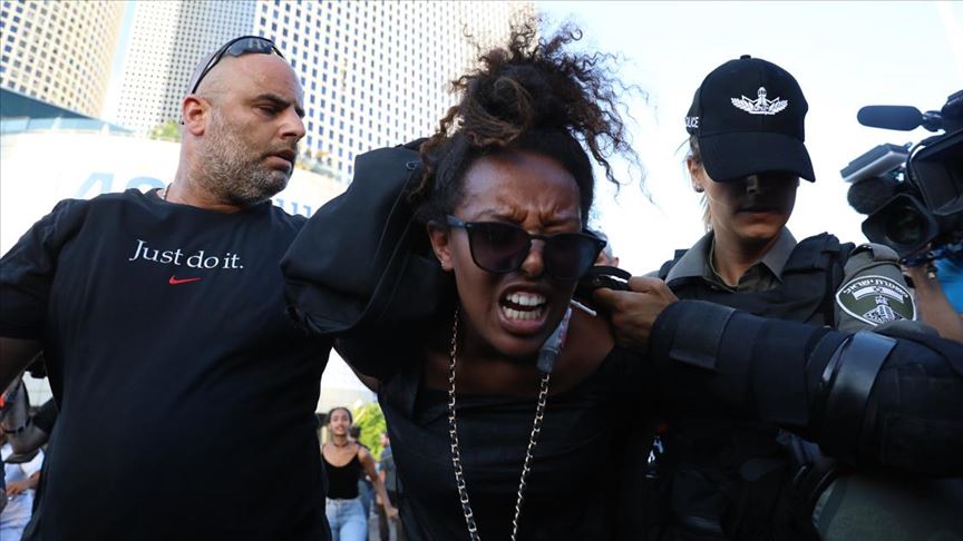  İsrail'de ırkçılık karşıtı gösteriler sürüyor
