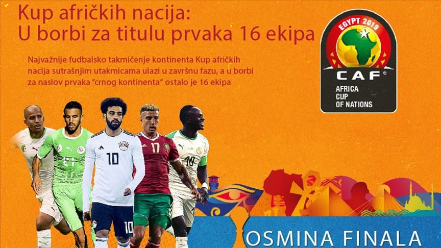 Kup afričkih nacija: U borbi za titulu prvaka ostalo 16 ekipa