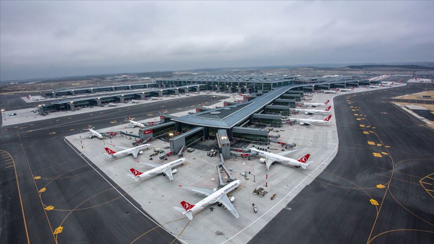 İstanbul Havalimanı'nda 74 saniyede bir sefer yapıldı