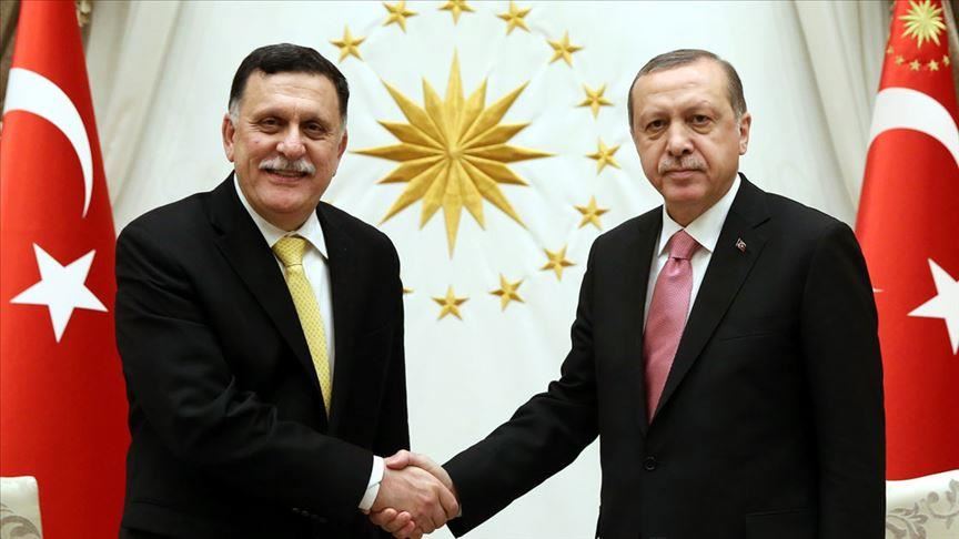 Эрдоган встретился с главой ПНС Ливии