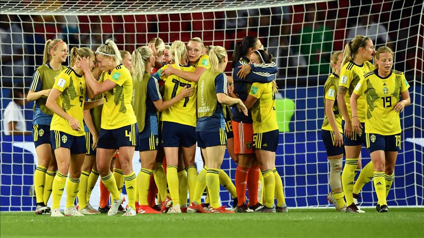 Suecia el tercer lugar en la Copa Mundial Femenina la 2019