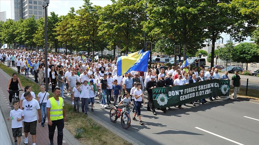 U Njemačkoj održan ”Marš mira” u znak sjećanja na genocid u Srebrenici