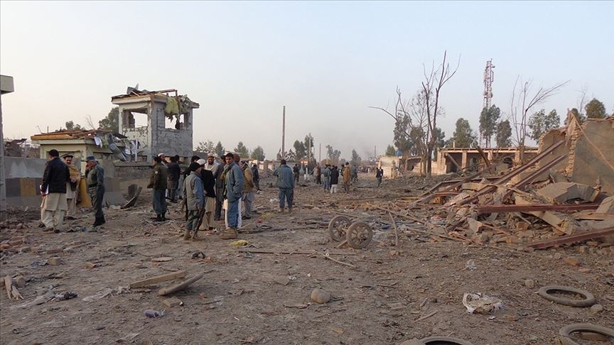 Afganistan'da patlamada 7 çocuk öldü
