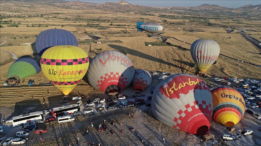 В Каппадокии завершается фестиваль  воздушных шаров
