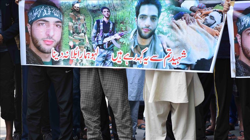 Kashmiris observe militant leader’s death anniversary