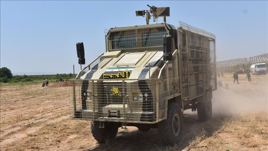 ساخت خودروی زرهی توسط ارتش آزاد سوریه
