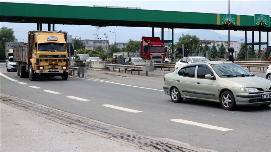 Anadolu Otoyolu Gölyaka gişeleri hizmete açıldı