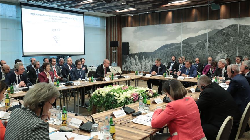 بیانیه پایانی نشست کشورهای جنوب شرق اروپا در سارایوو