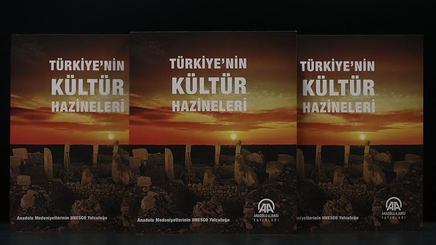Anadolu Agency book covers Turkey's cultural assets