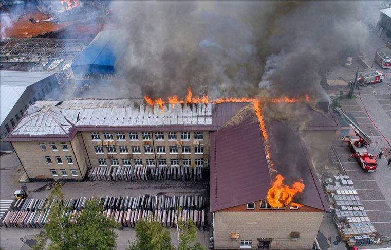 Пожар на ТЭЦ в Москве, 11 раненых