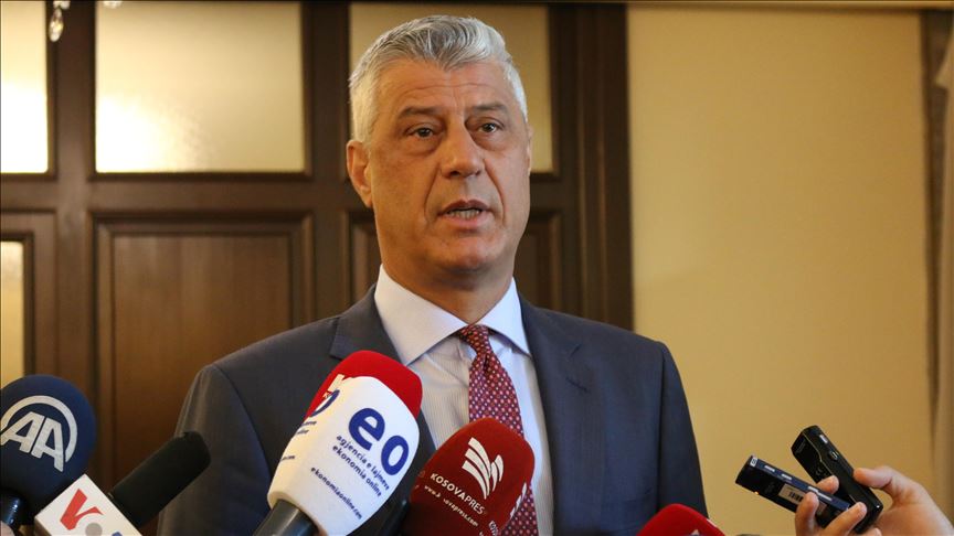 Thaçi lidhur me bisedat fiktive: Zaev më kërkoi falje