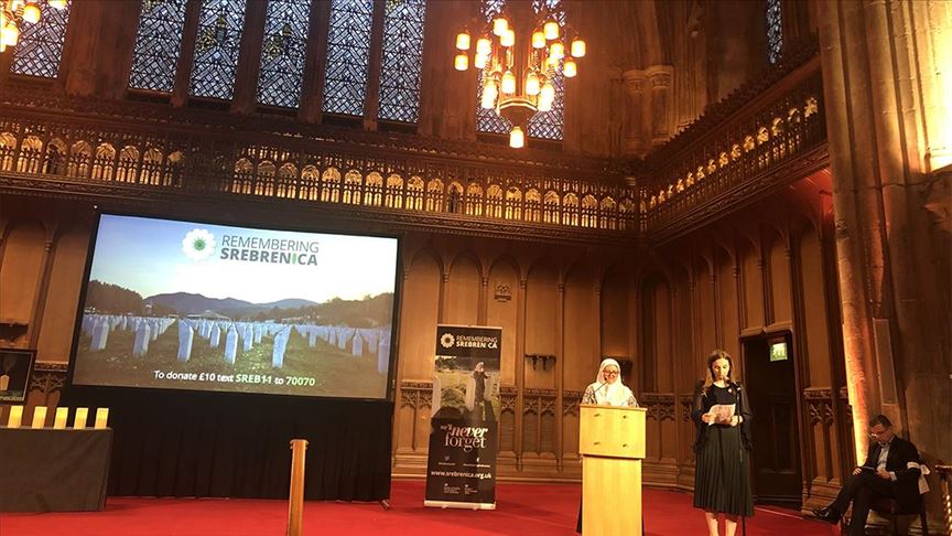 Komemoracija za žrtve genocida u Srebrenici održana u Londonu