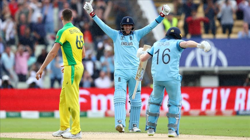 England thrash Aussies to reach Cricket World Cup final 