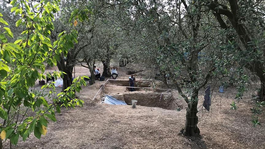 İznik'te geç Roma dönemine ait mezar bulundu