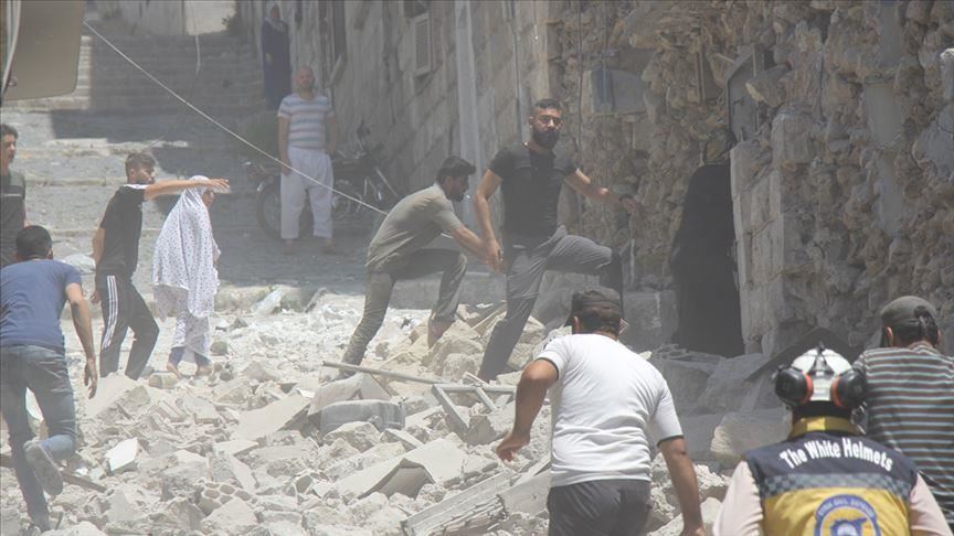 Авиация Асада бомбит центральные районы Идлиба, 8 погибших 