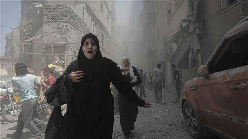 مقتل 606 مدنيين جراء قصف النظام وحلفائه لإدلب منذ 26 أبريل (تقرير)