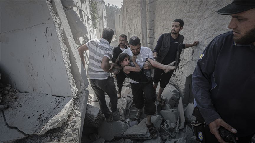 مقتل 8 مدنيين في غارات النظام على منطقة خفض التصعيد بإدلب