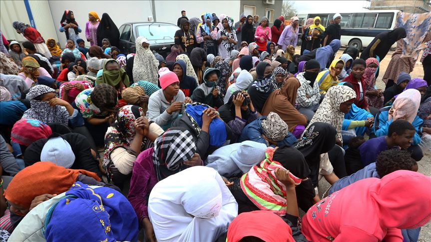Libya savaşın ortasında düzensiz göç sorunuyla boğuşuyor