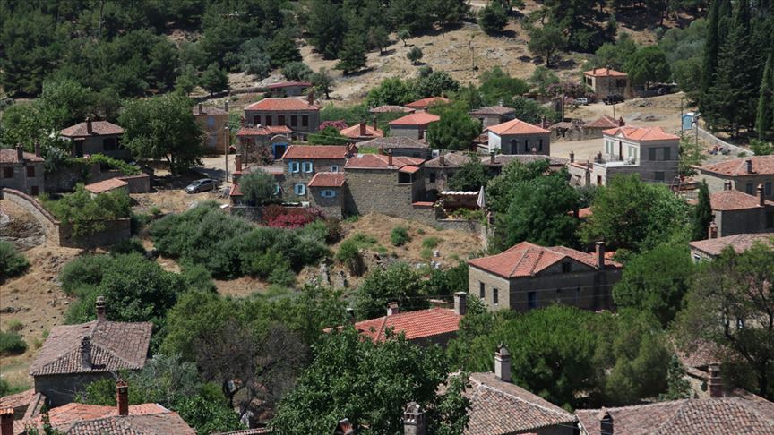 Kazdağları'nın otantik köyünden turist eksik olmuyor
