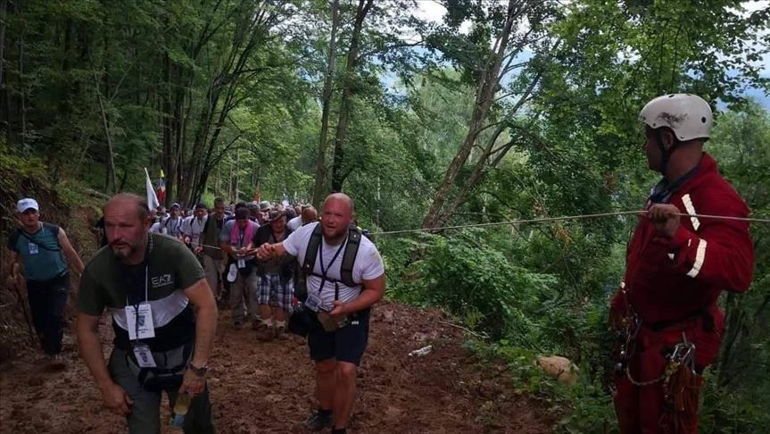 Pripadnici gorskih službi spašavanja pazili i spašavali učesnike Marša mira prema Srebrenici