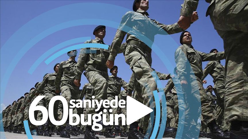 60 saniyede bugün (13 Temmuz 2019)