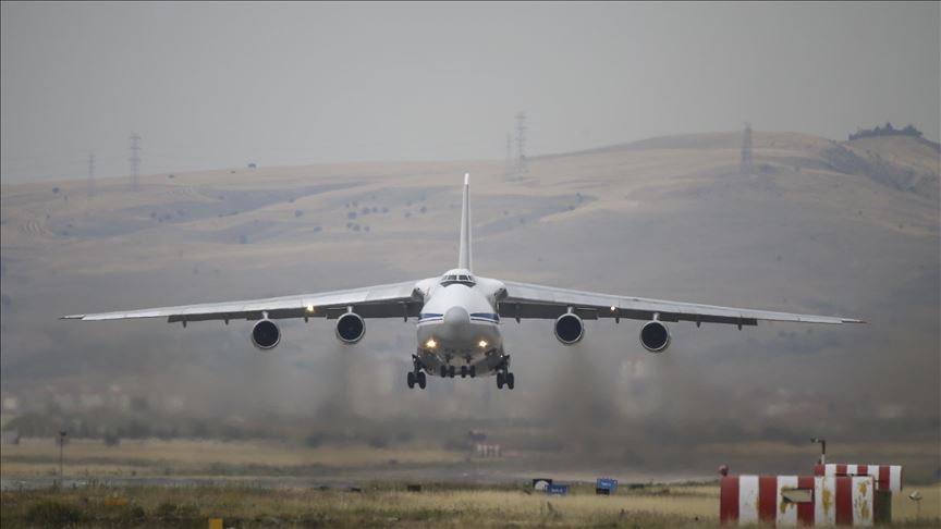 Шестой самолет с элементами С-400 приземлился в Анкаре