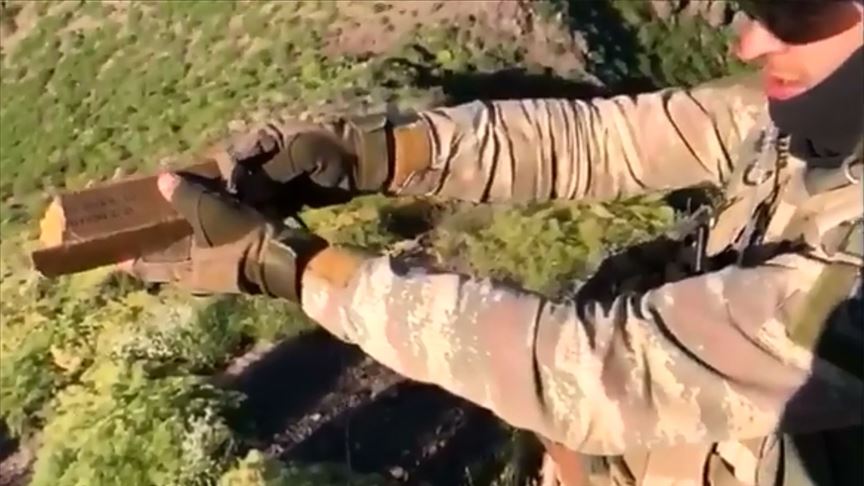 Pençe-2 Operasyonu'nda tespit edilen EYP'ler imha edildi