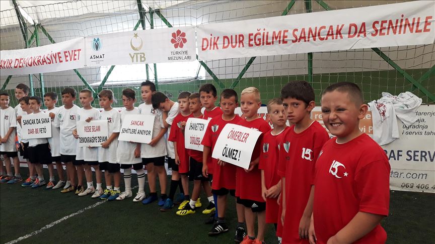 Novi Pazar: Turnir za mališane "15. jul - Dan demokratije" 