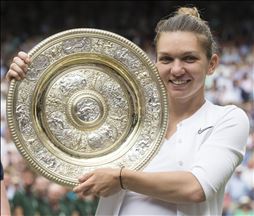 Simona Halep juara Wimbledon 2019