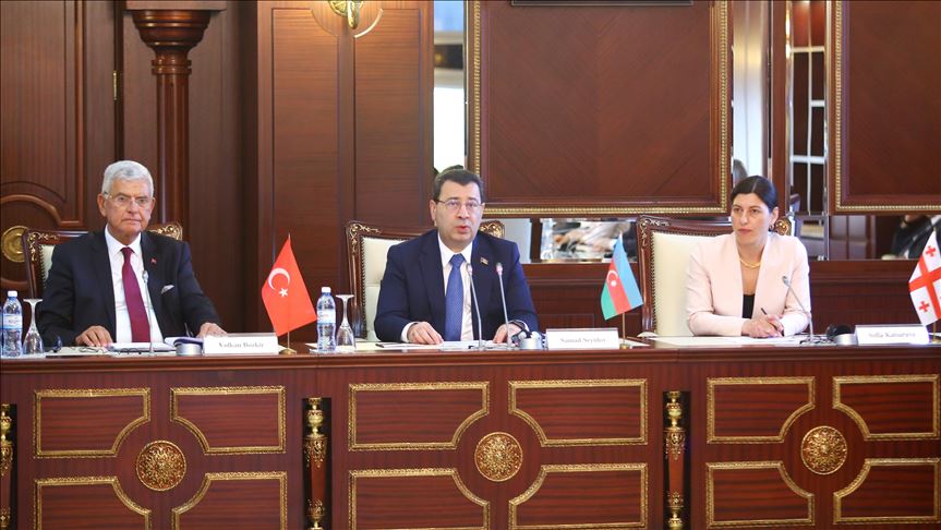 В Баку обсудили межпарламентское сотрудничество 3 стран