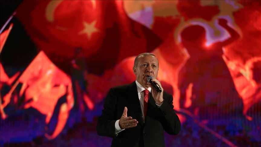 اردوغان: افرادی که روح خود را به شیطان فروخته‌اند بر ترکیه مسلط نخواهند شد