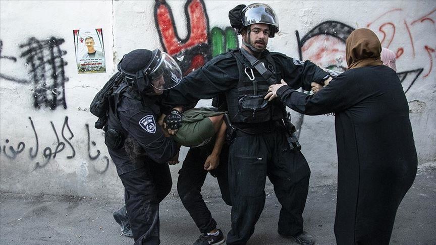 بازداشت 10 فلسطینی توسط نظامیان اسرائیل در کرانه باختری