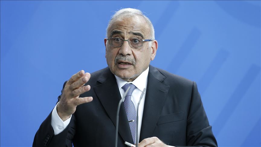 Irak Başbakanı Abdulmehdi'den 'Yüzyılın Anlaşması' açıklaması