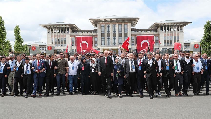 Turkish president honors anniversary of failed coup