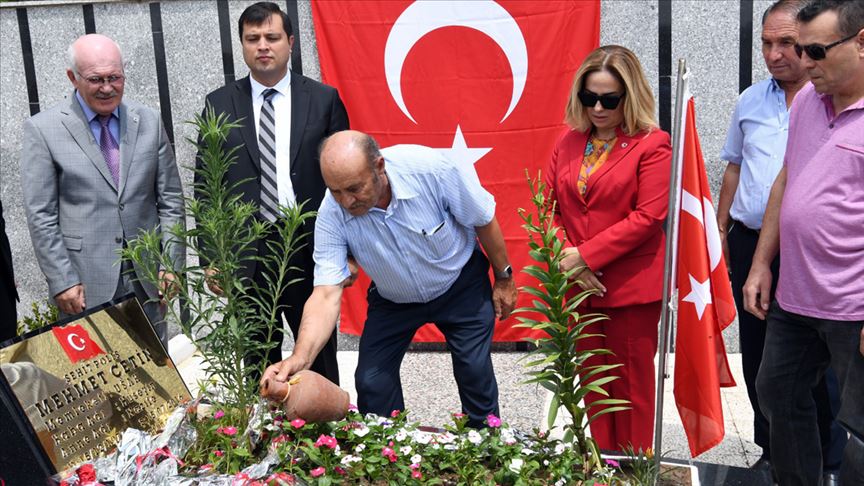 Cumhurbaşkanı Erdoğan'ın koruması, mezarı başında anıldı
