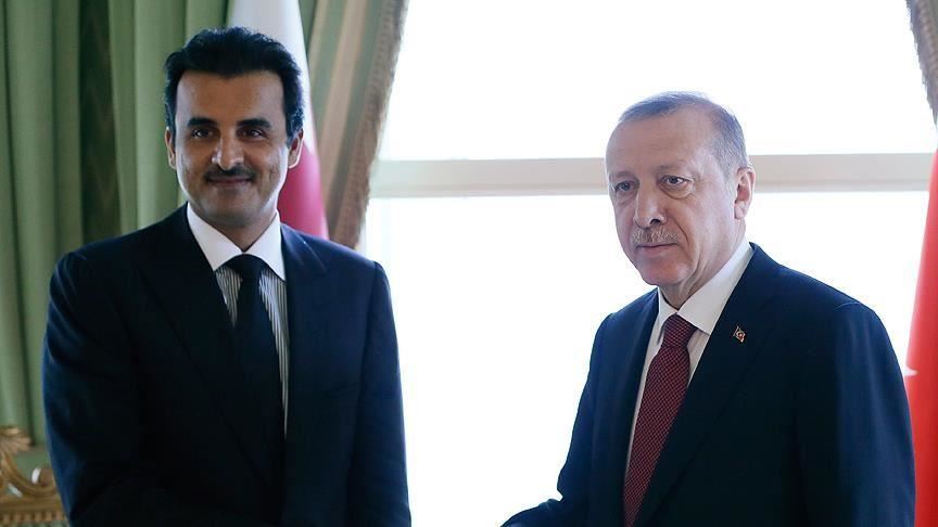 پیام تبریک امیر قطر به اردوغان به مناسبت 15 جولای