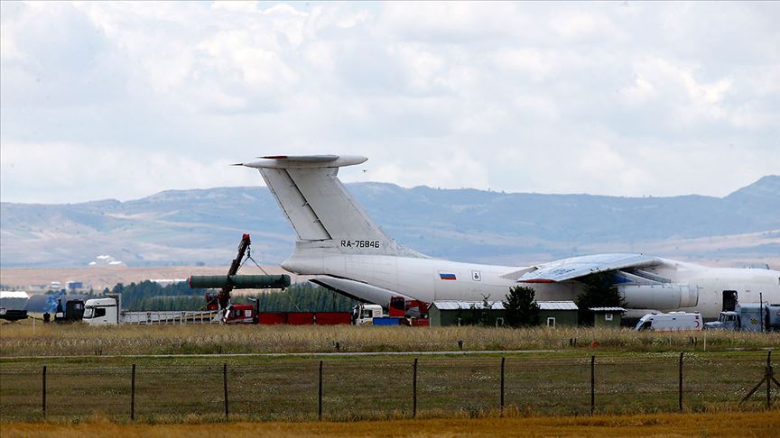 S-400 sevkiyatı kapsamında 9. uçak Mürted'e indi