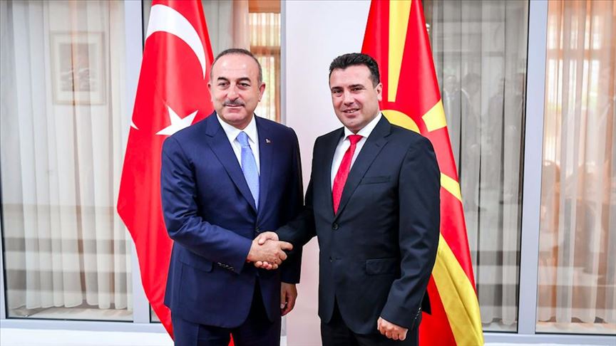 Чавушоглу се состана со премиерот на Северна Македонија, Заев