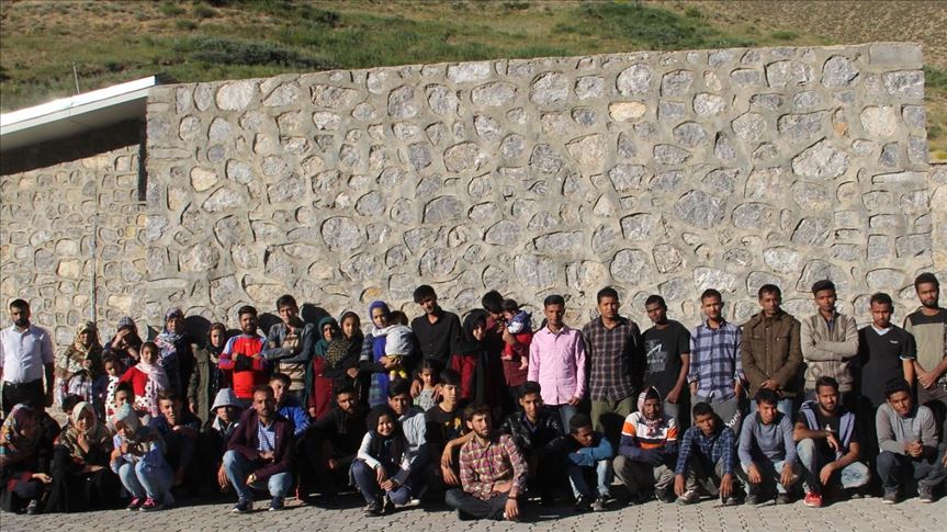 دستگیری 59 مهاجر غیرقانونی در وان ترکیه