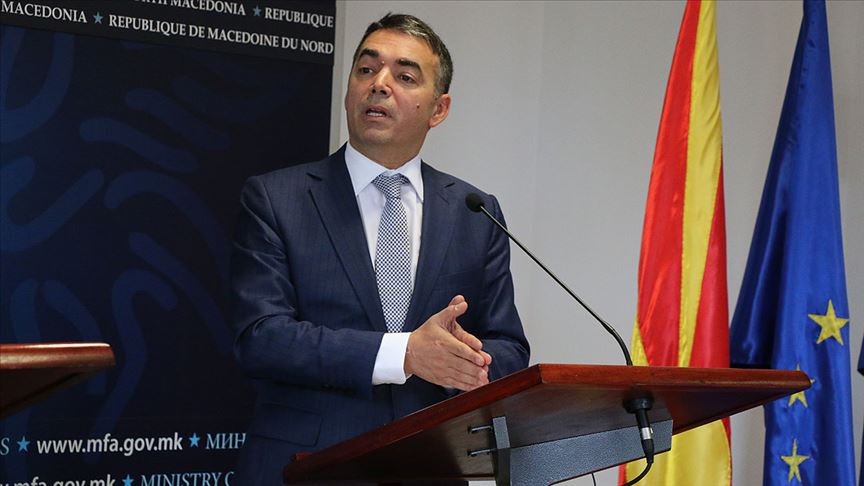 Kuzey Makedonya Dışişleri Bakanı Dimitrov: Dostumuzun sorunu bizim de sorunumuzdur