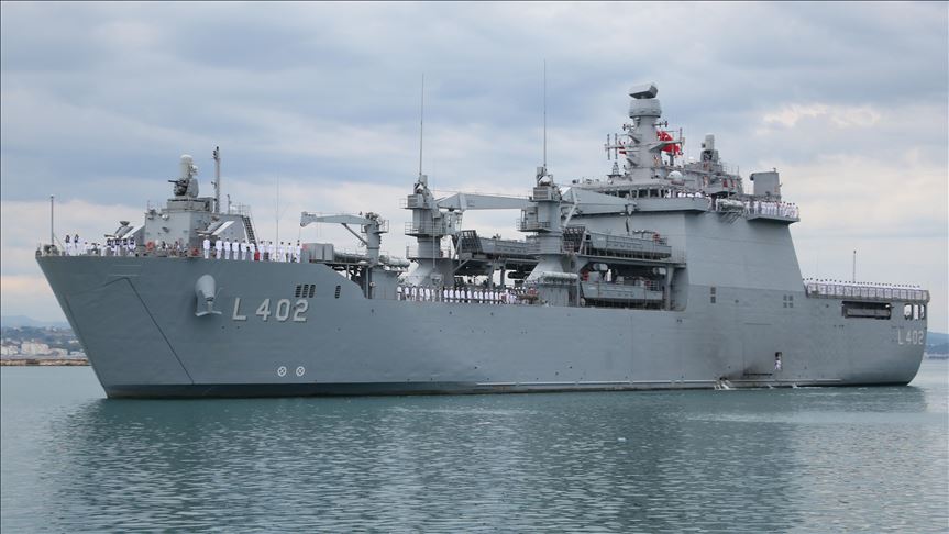 Mbërrin në Shqipëri anija ushtarake turke