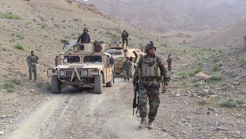 درگیری نیروهای افغانستان با شبه‌نظامیان طالبان در فاریاب