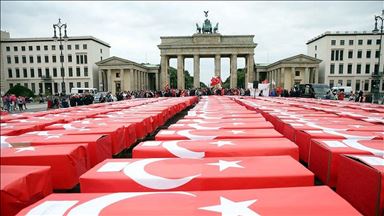 Turks in Germany remember failed coup bid in Turkey