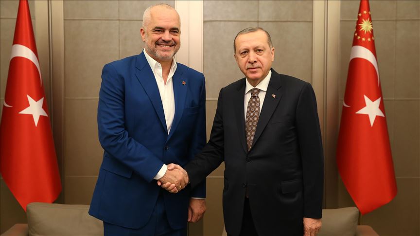 Erdogan i Rama razgovarali o bilateralnim vezama i regionalnim pitanjima