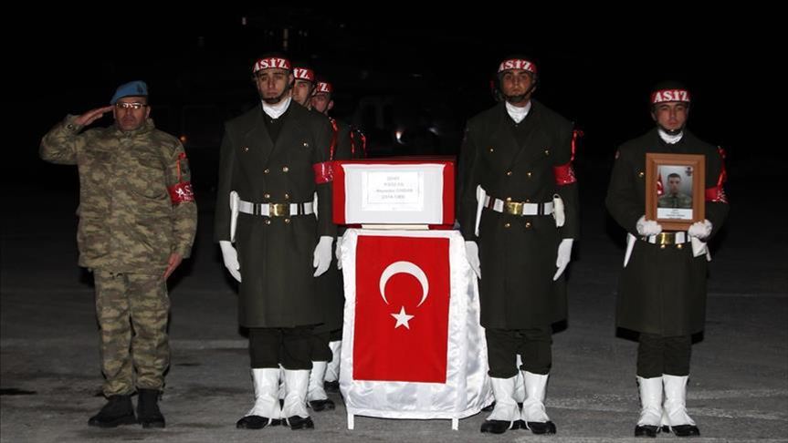 Tentara Turki meninggal di Provinsi Sirnak Turki