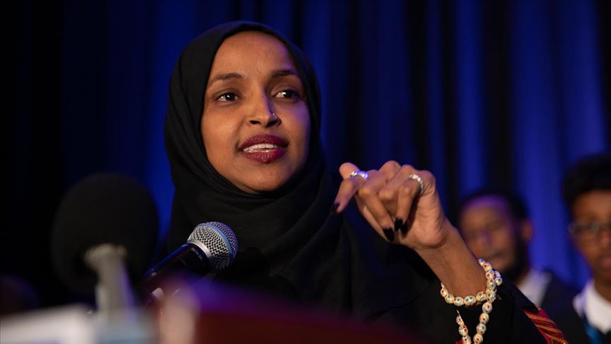 Trump tarafından hedef gösterilen Ilhan Omar'a destek büyüyor