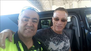Jean Claude Van Damme Bodrum'da